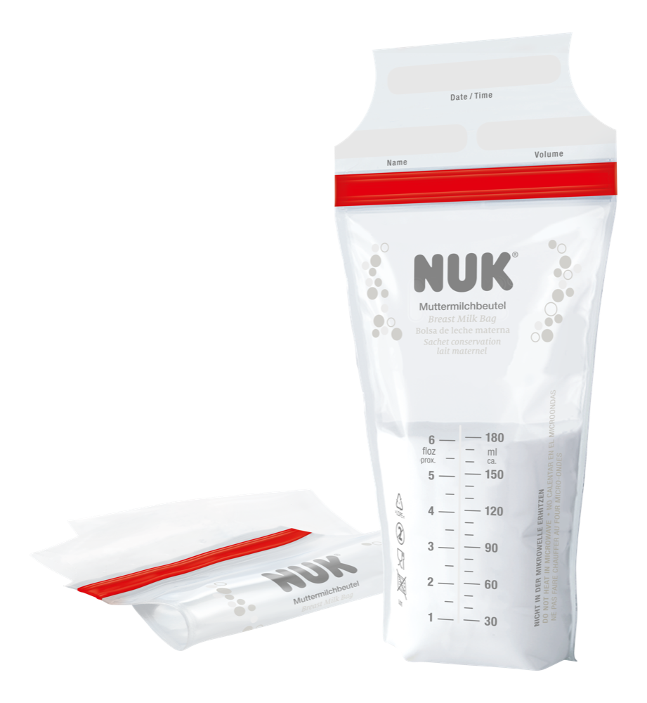 NUK Breast Milk Bags 25pk