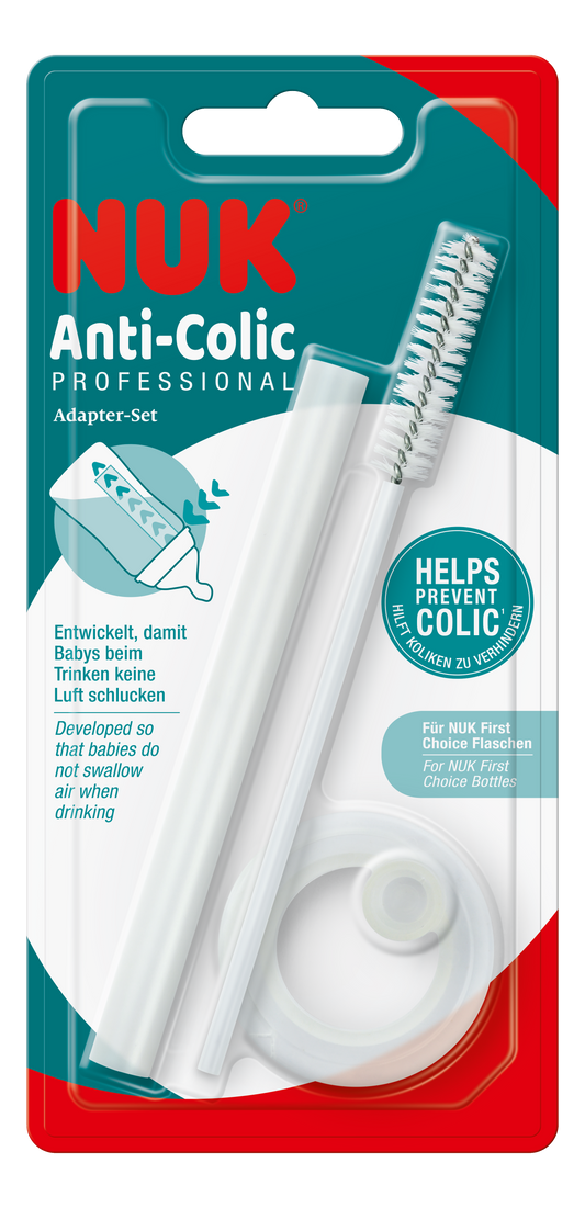 NUK Anti-colic Professional Tube, Adaptor & Brush