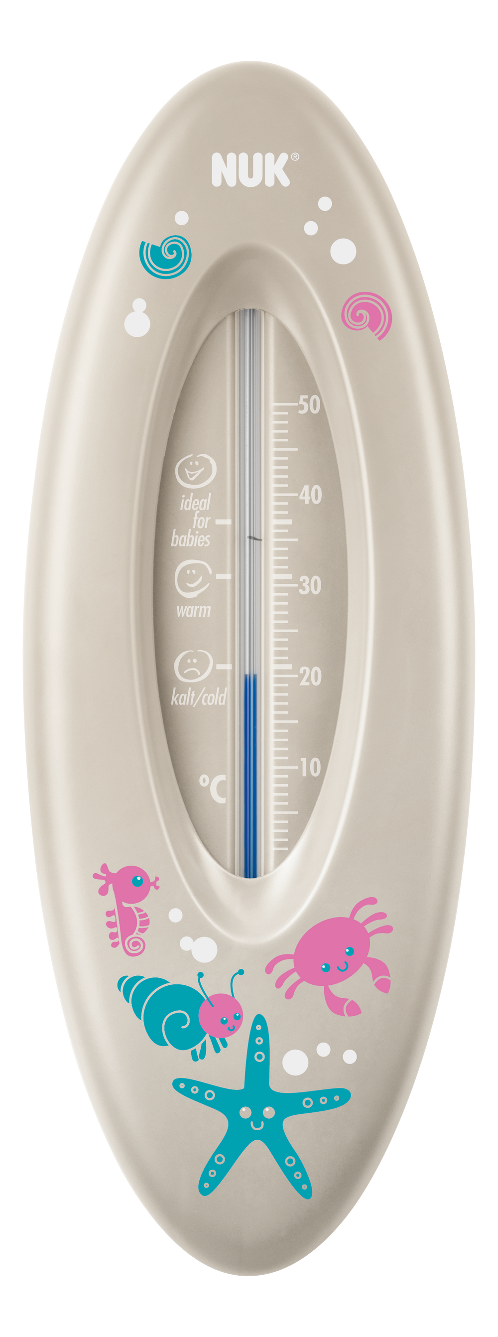 NUK Bath Thermometer - Grey