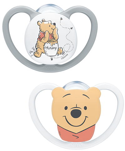 NUK Perfect Match Air Disney Winnie the Pooh Soothers 2pk